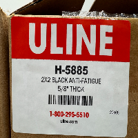 Uline H-5885 Black Anti-Fatigue Mat image 2